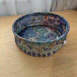 Natural Life Collapsible Storage Bin Drawer Organizer Small Makeup Caddy